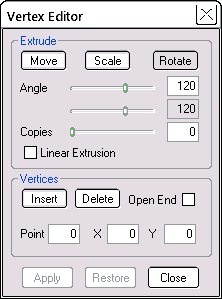 Vertex Editor